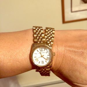 Michael Kors double wrap wrist watch